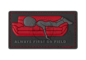 JTG Patch "Always First On Couch"