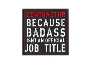 JTG Patch "Contractor"