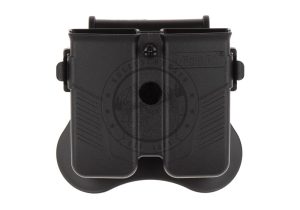 Amomax Double Pistolenmagazin-Gürteltasche