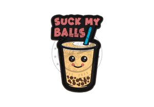 Airsoftology Patch "Suck My Balls"