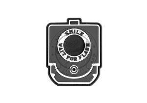 104926500_1 JTG Patch "Smile, wait for flash"