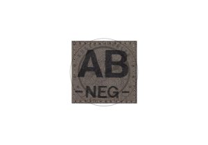 105004332_1 Clawgear Patch "AB Neg"