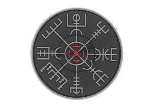 124844517_1 JTG Patch "Vegvisir Viking Compass"