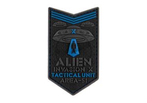 113422700_1 JTG Patch "Alien Invasion Tactical Unit"